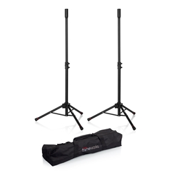 Gator Frameworks Mini Speaker Stand Pair w/Carry Bag