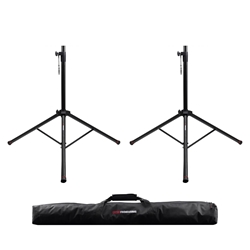 Gator Frameworks Speaker Stand Pair w/Carry Bag; GFW-SPK-2000SET