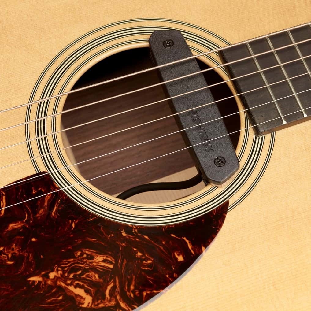 small sound hole pickup